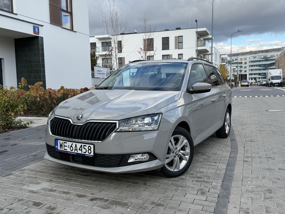 Skoda Fabia 2021/22 1.0 TSI 95 km Salon Polska BI-LED FV23%