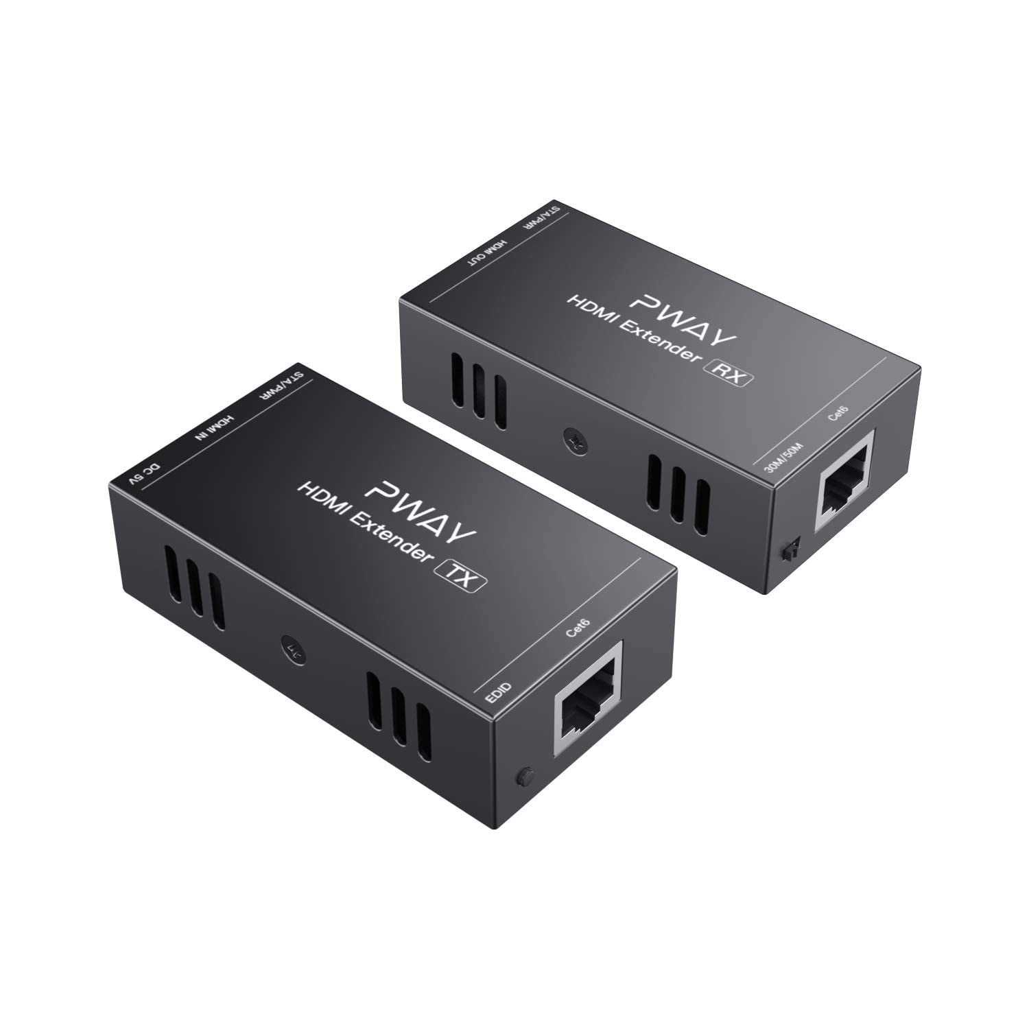 Przedłużacz HDMI PW-HT202P 50 m Single Cat5e/6 Full HD 1080P