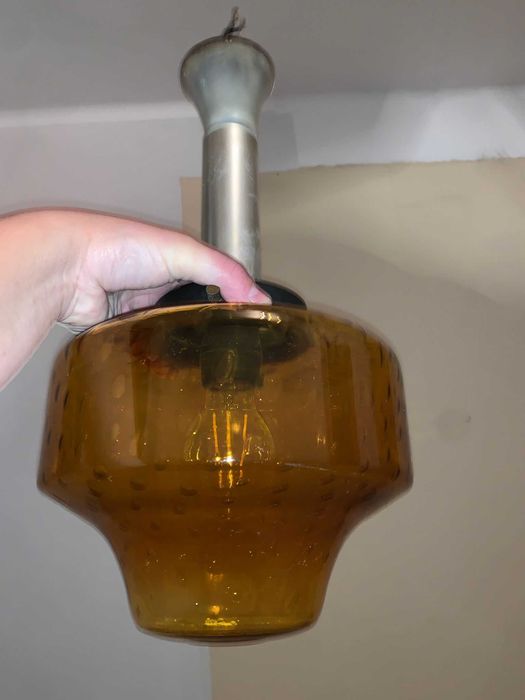 Żyrandol lampa PRL