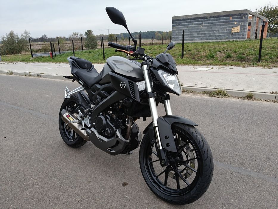 Yamaha MT 125 ABS Akrapovic piękny stan Niemcy