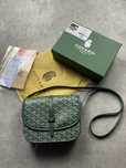 Torba Goyard Paris luxury oldmoney green bag streetwear y2k casual
