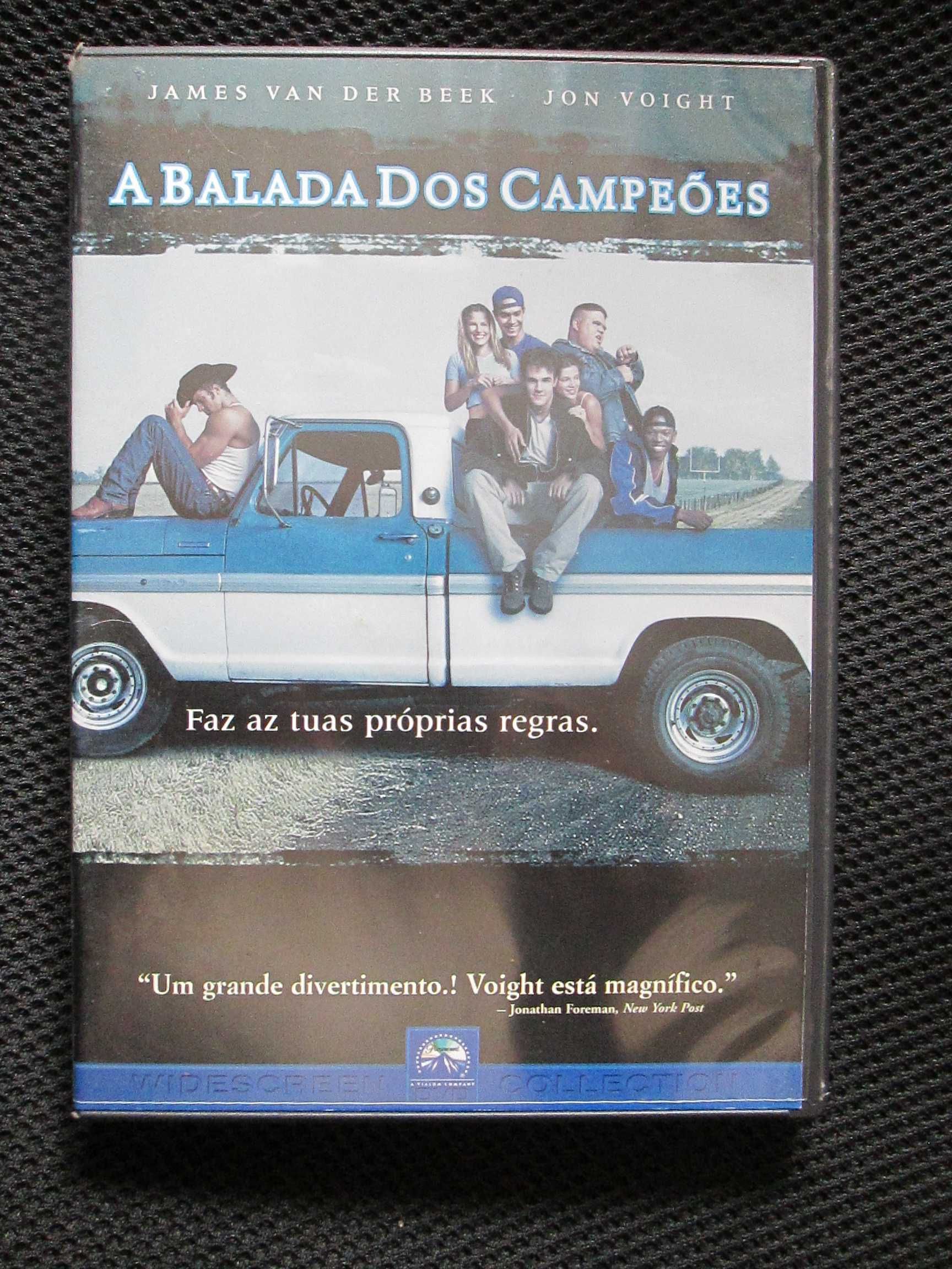 A Balada dos Campeões, com  James Van Der Beek, Amy Smart