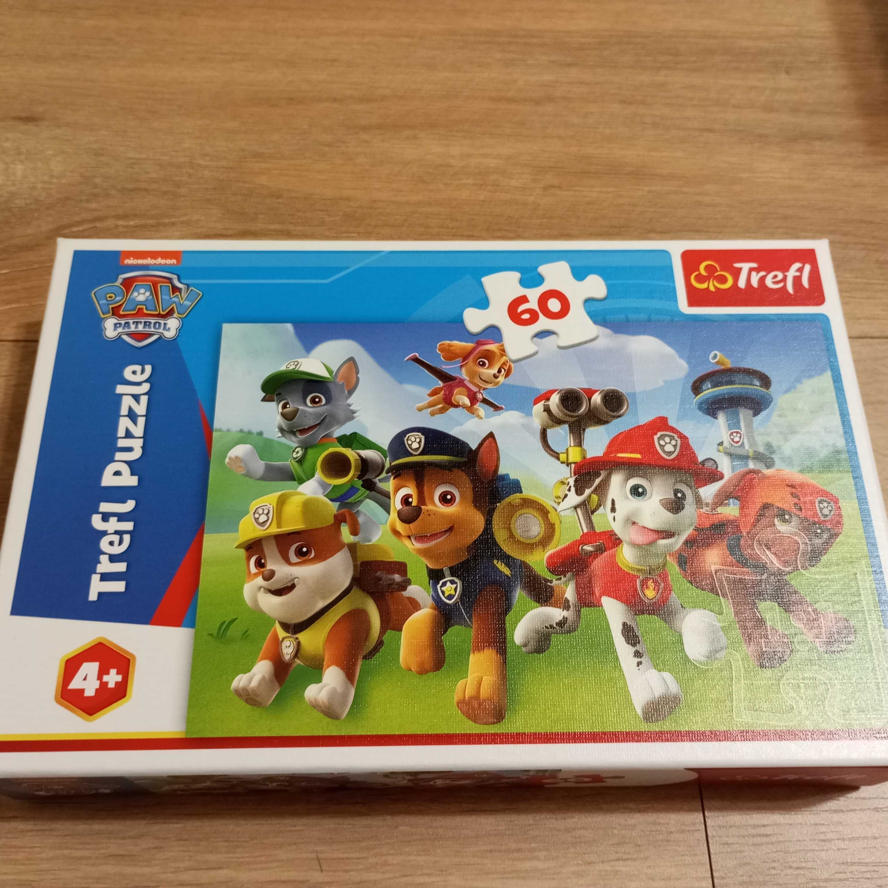 Puzzle castorland 60 elementów - różne