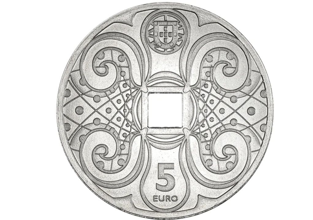 Rolo de 20 moedas de 5 euros -  Moeda comemorativa A Arte da Porcelana