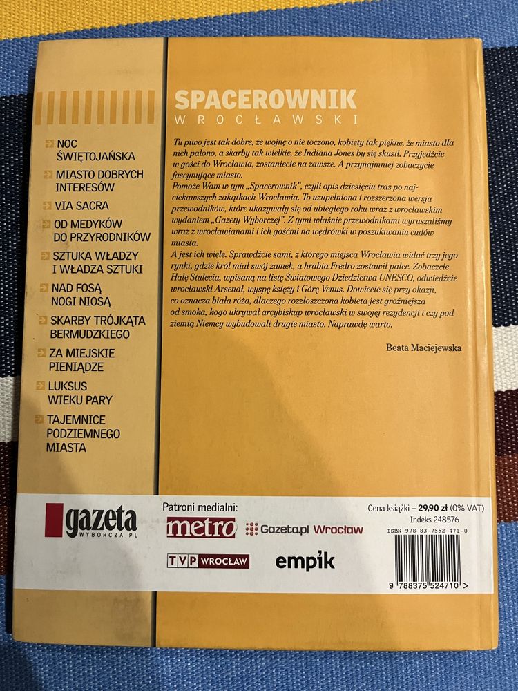 Spacerownik wrocławski - książka - Beata Maciejewska