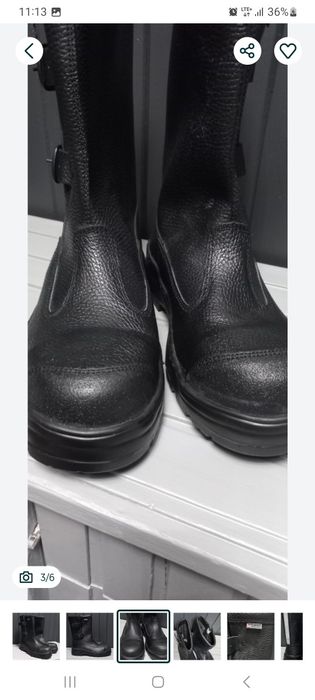 Nowe buty bezpieczne saperki 43