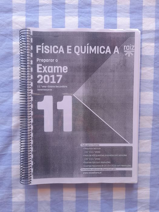 Preparar Exame Física e Química A - Raiz Editora 2017