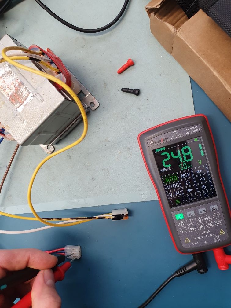 Transformator SJS EI-76E  (THERMAL FUSE FITTED D125°C)