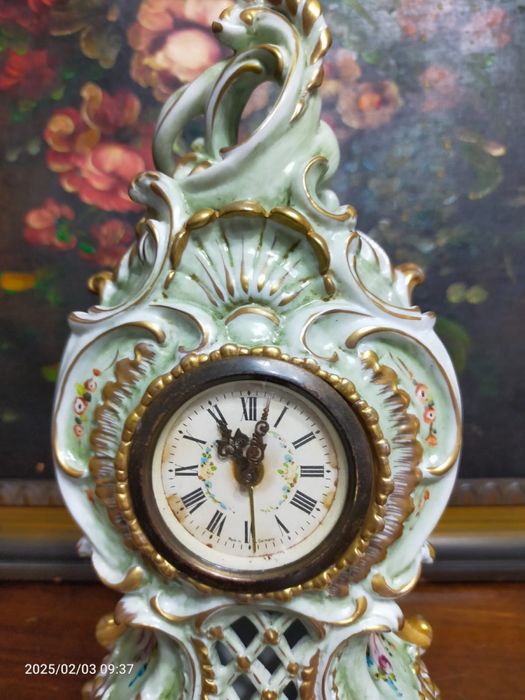 Фарфоровий годинник 1950-60 років