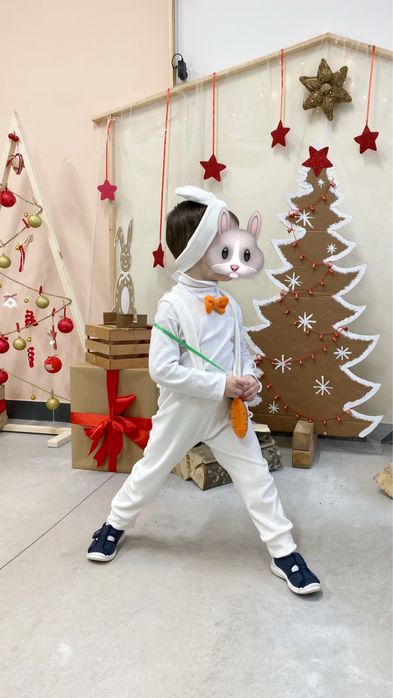 Новорічний Костюм зайчика 98-104