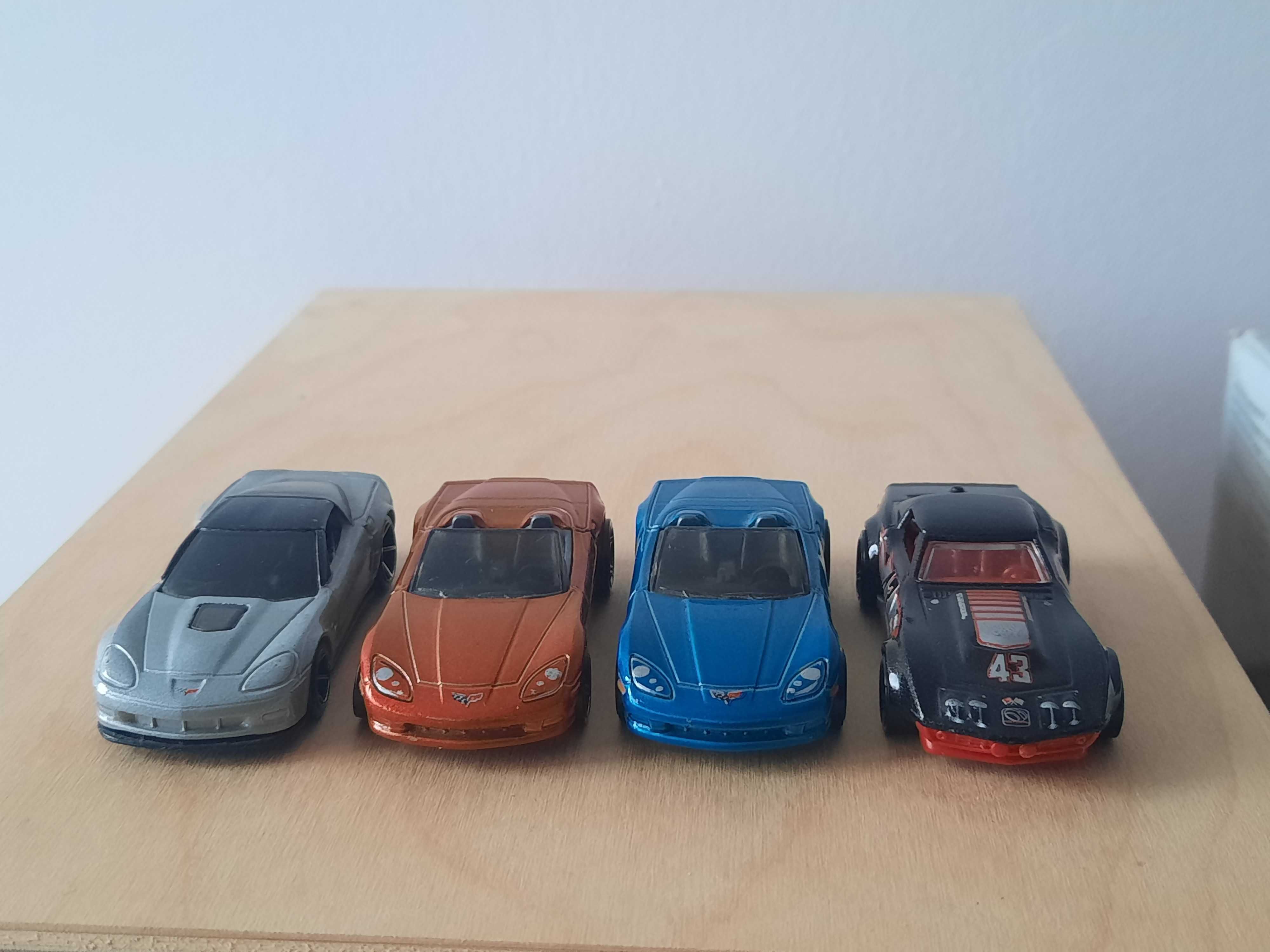 Hot Wheels Chevrolet Corvette x4