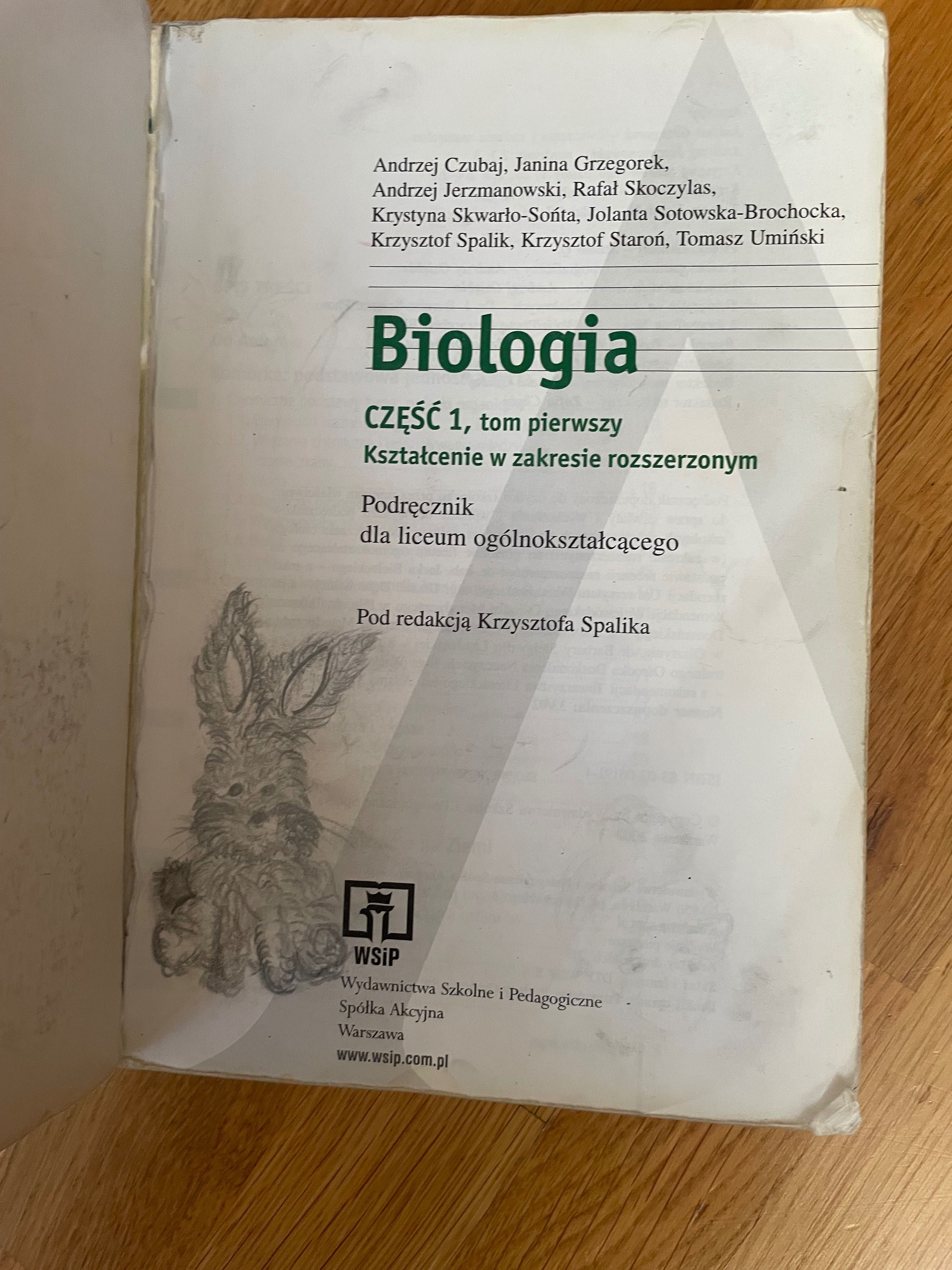 Biologia cz.1 tom 1 Krzysztof Spalik