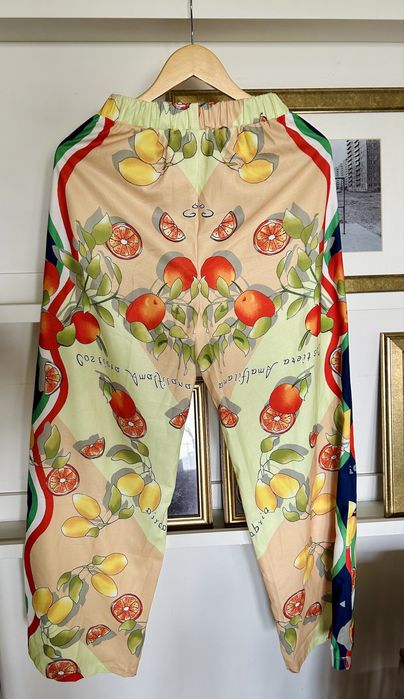 Modne spodnie w stylu włoskim S 36 Amalfi Sycylia na wakacje