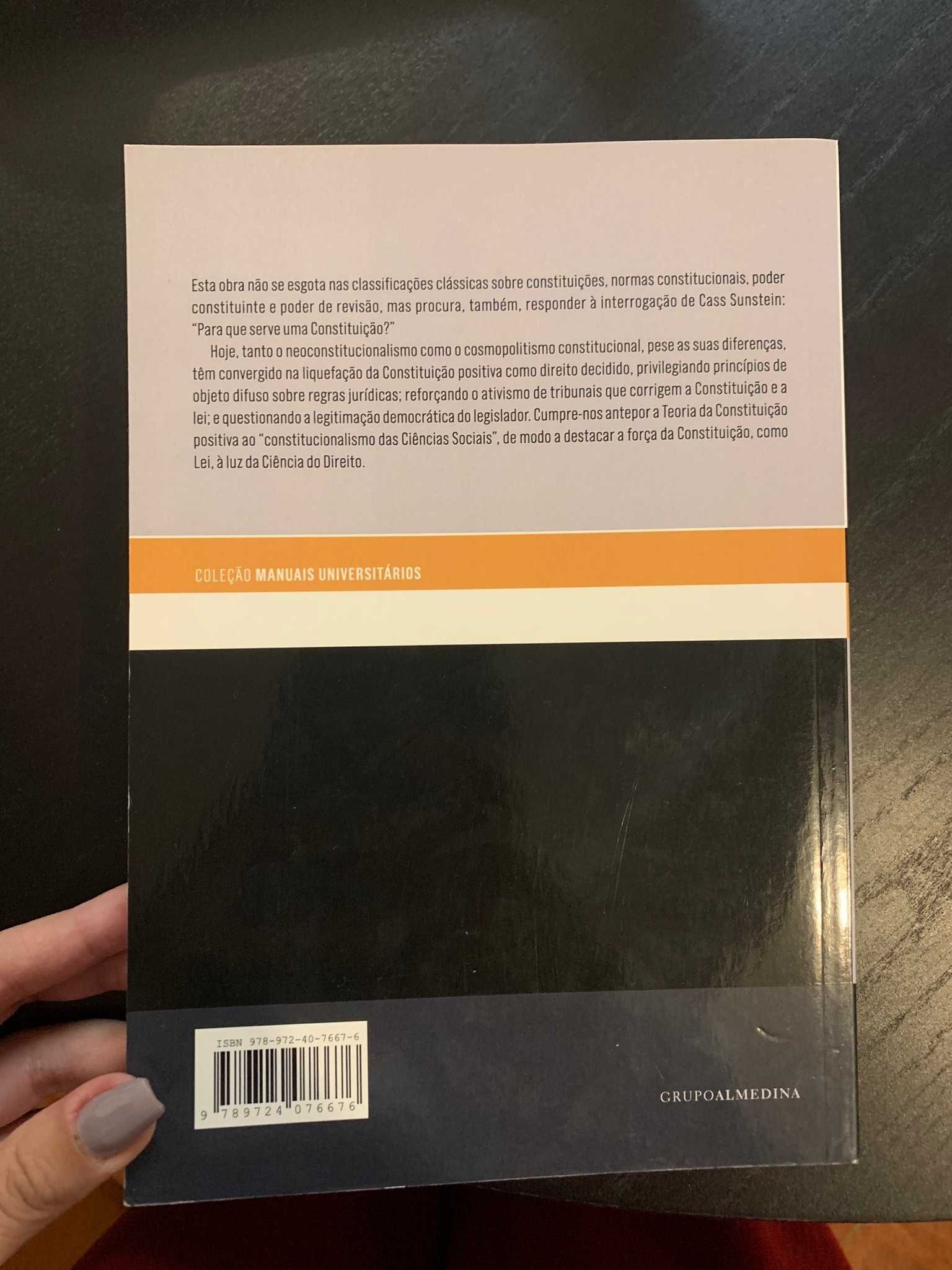 "Curso de Direito Constitucional" - Carlos Blanco Morais - FDUL