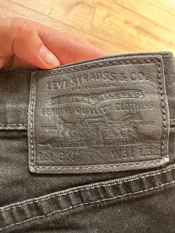 Levis jeans 514 W31 L32