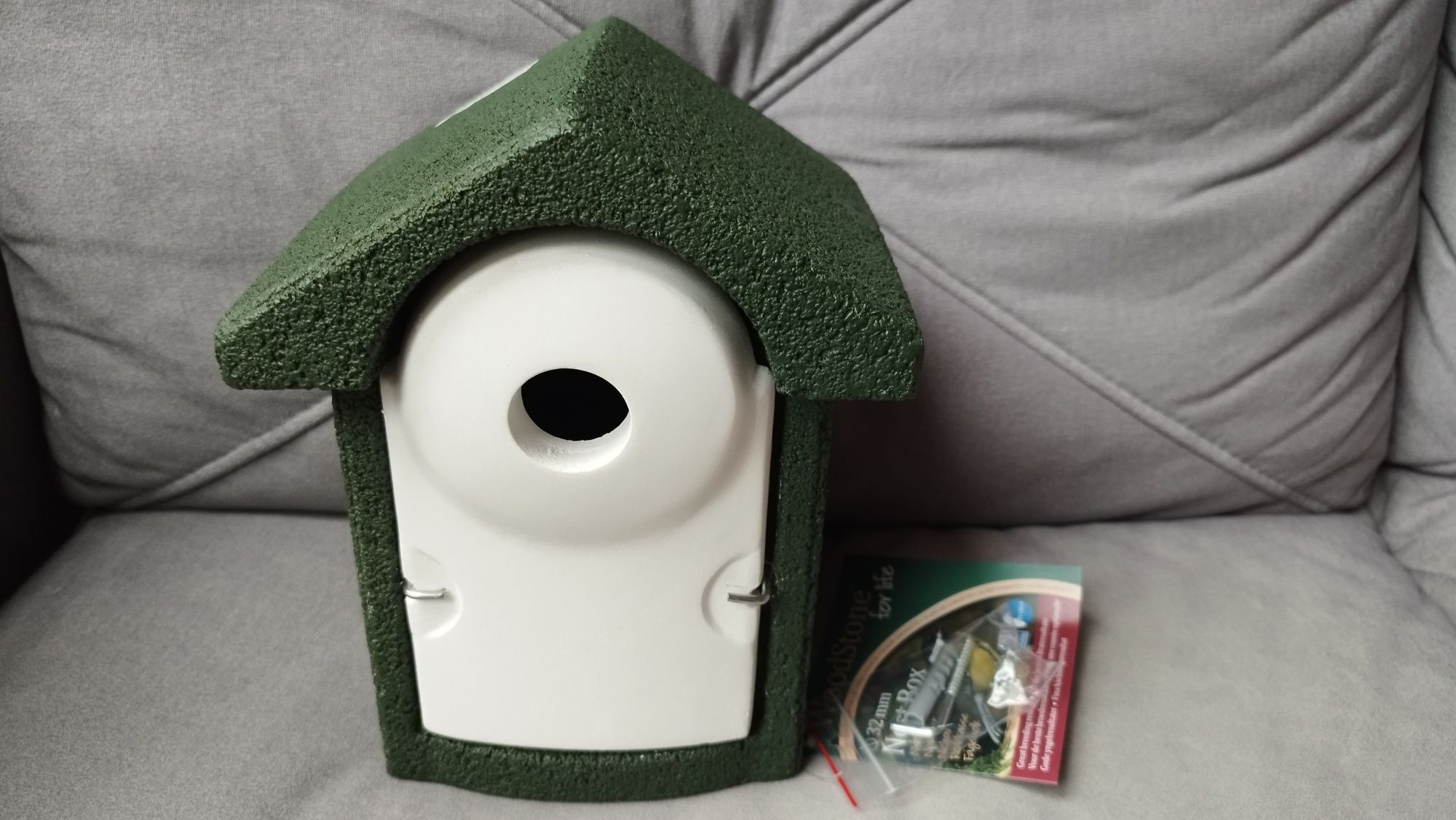 Budka dla ptaków Woodstone Nest Box 32 mm NOWA