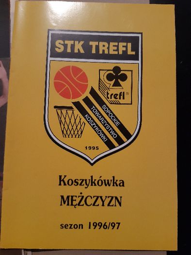 pamiątki kibica Trefl Sopot Prokom Asseco 1996-97 bilety wycinki