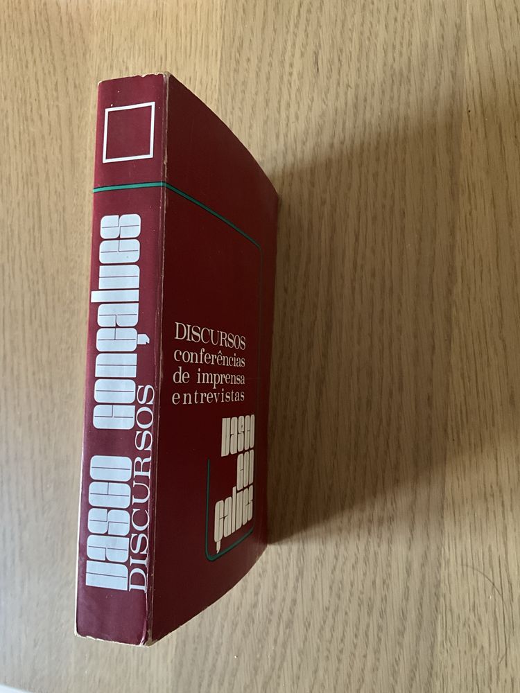 Livro “Discursos - Vasco Gonçalves”