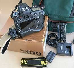 Máquina Fotográfica NIKON D610-24MP | FULL FRAME