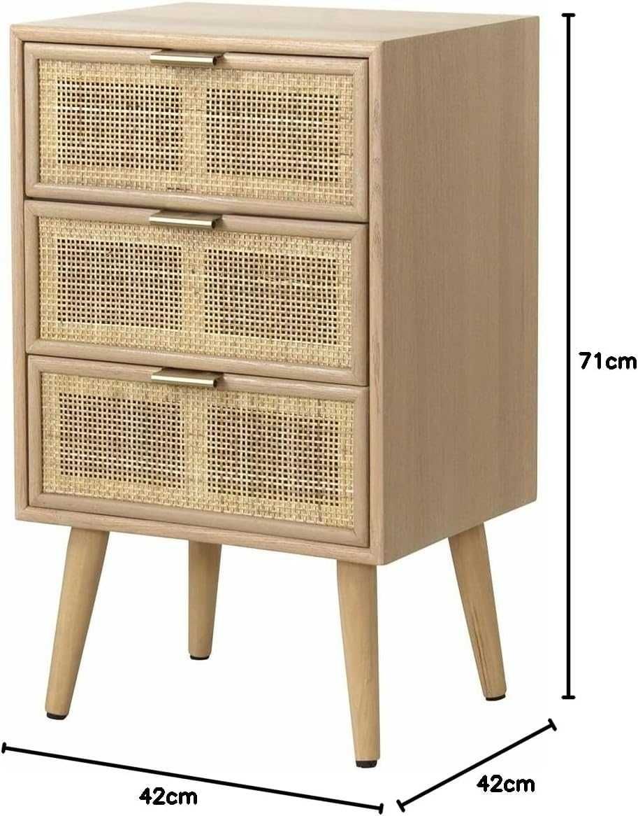 NOWA Szafka nocna rattanowa
