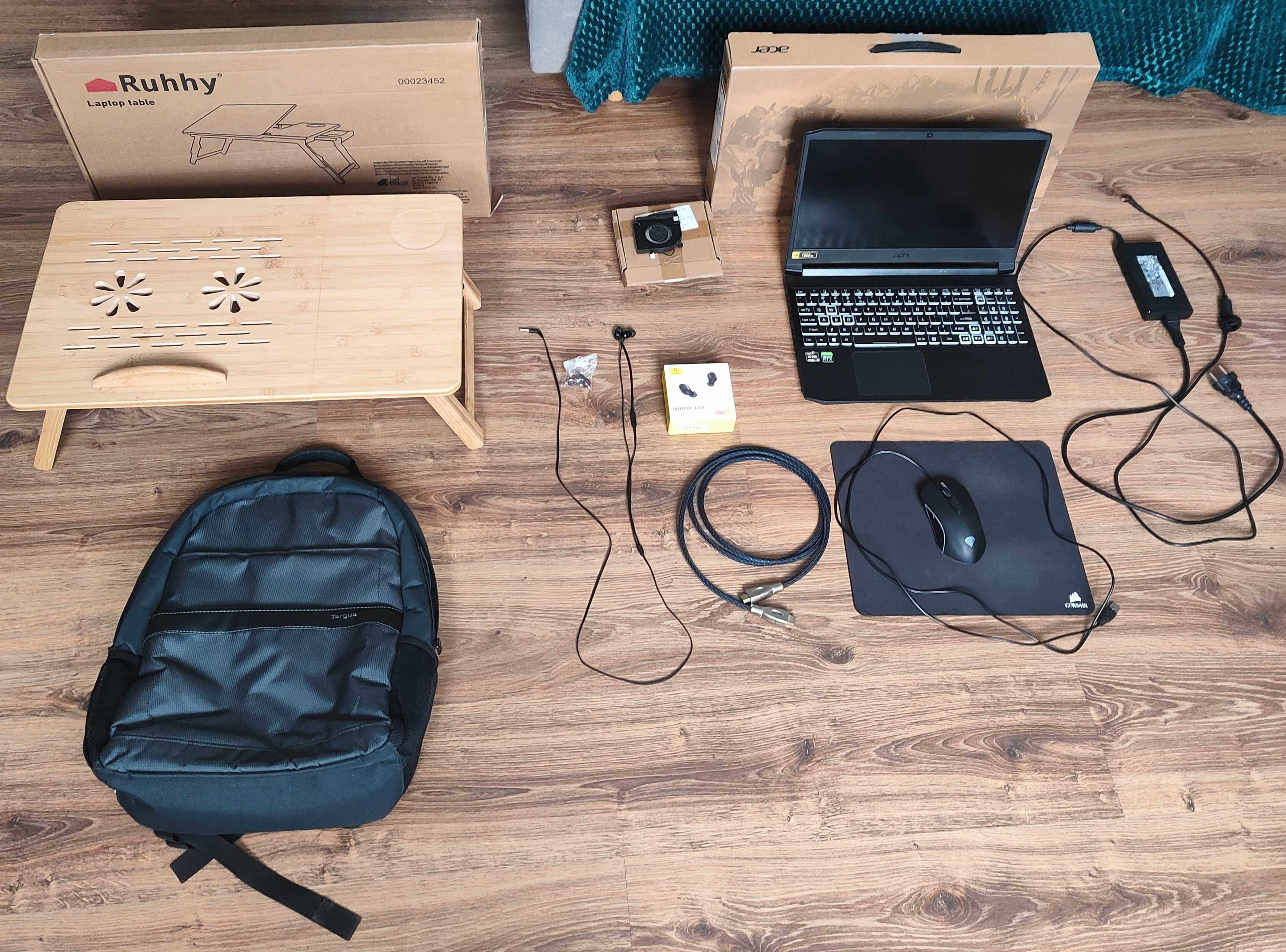 ACER Nitro 5,Ryzen 5 5600H, RTX 3060, DDR4 32 GB RAM, CL22, 1GB SSD