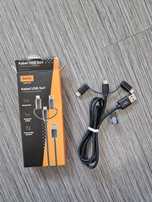 Kabel USB 3w1 USB-A