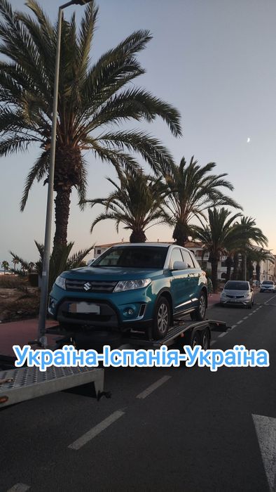 Автовоз, Евакуатор, Лафета Іспанія-Україна-Іспанія