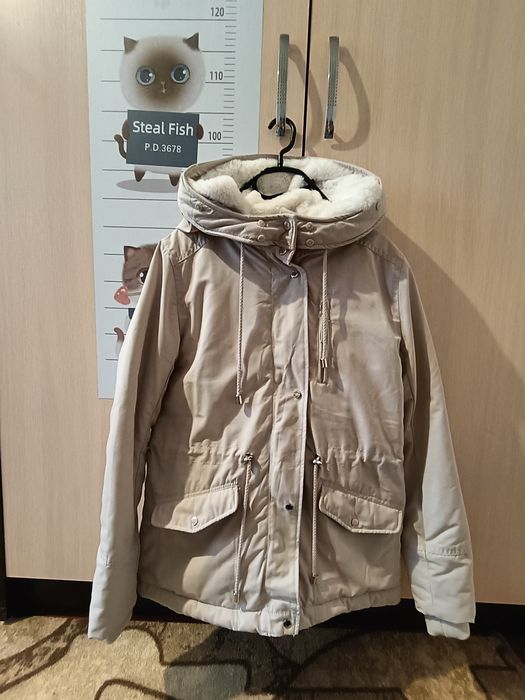 Куртка парка женская подростковая р XS 42-44