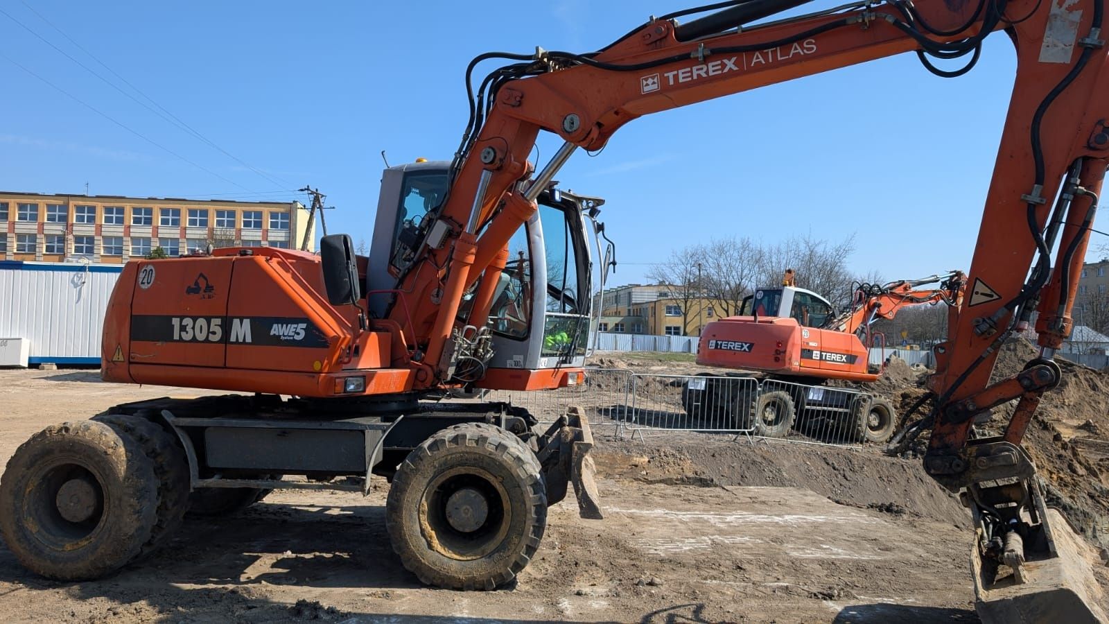 Koparka Atlas Terex 1305 gotowa do pracy!