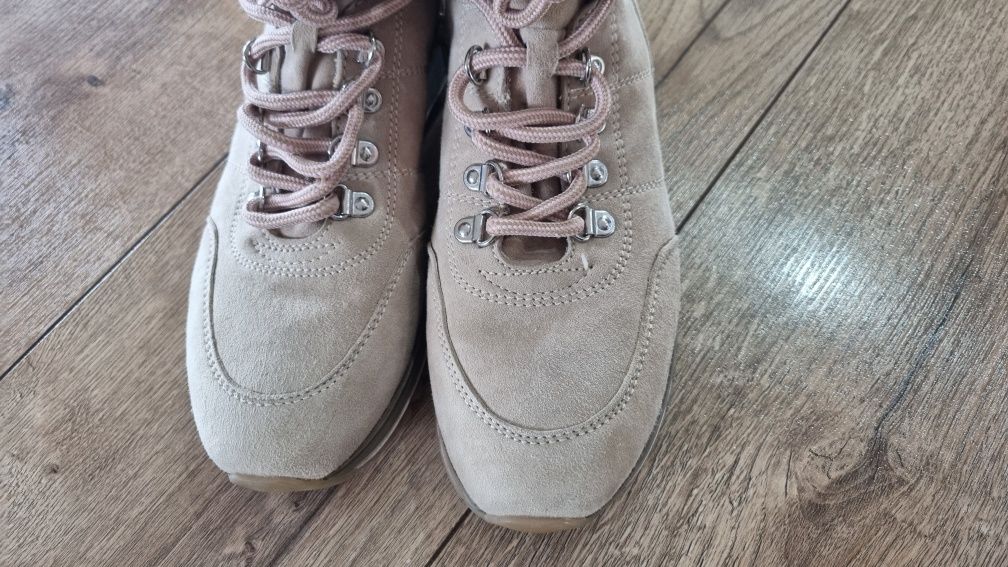 Buty damskie tamaris botki, trapery jesień rozm 38