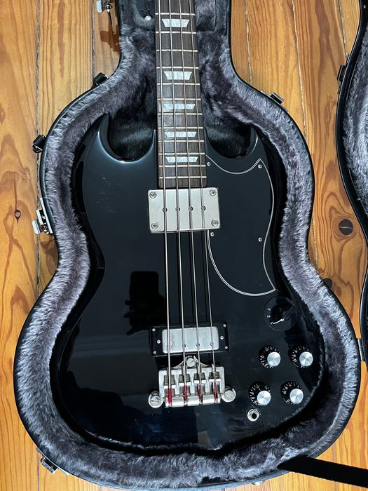 Baixo Epiphone SG EB-3 + case Epiphone