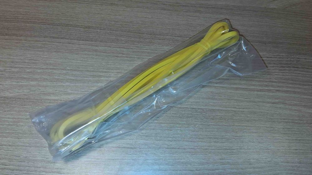 Nowa Żółta Guma Oporowa Taśma Do Ćwiczeń Power Band