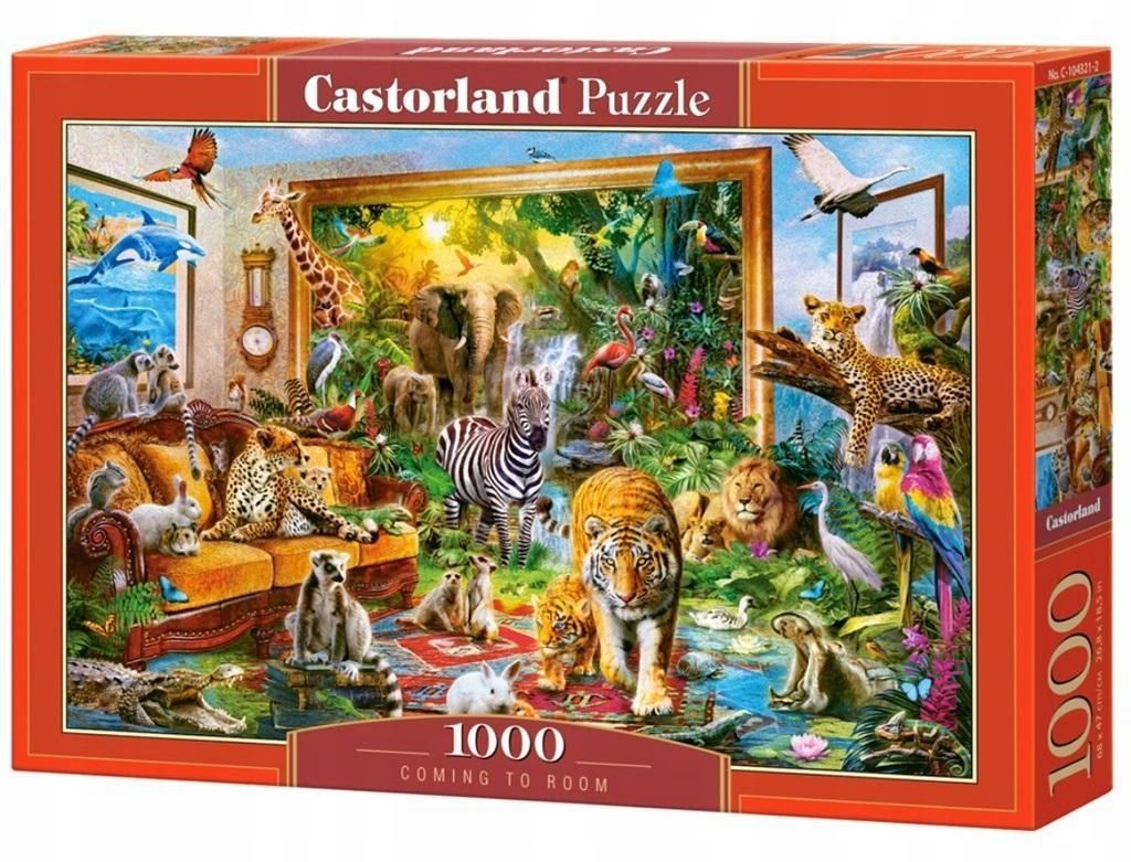 Puzzle 1000 Coming To Room Castor, Castorland