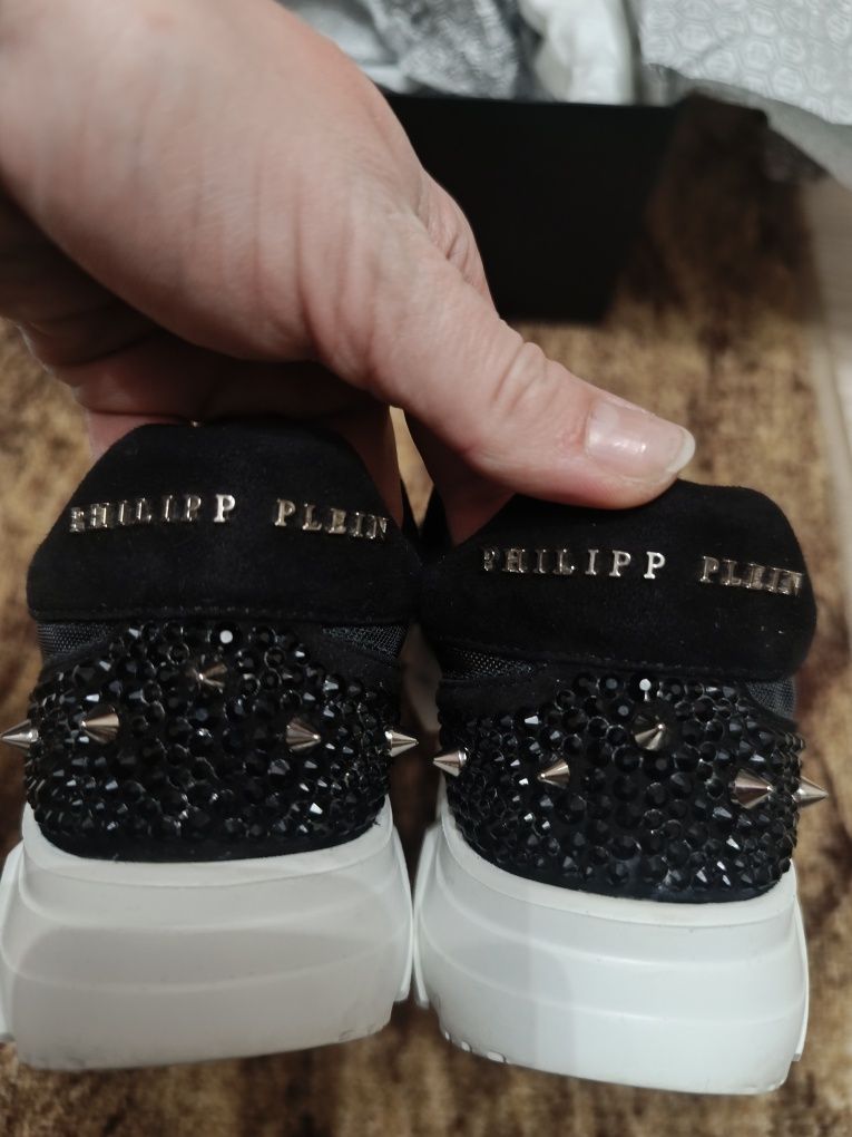 Buty sportowe Philipp Plein runerry ,,crystal''