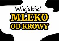 WIEJSKIE MLEKO, PROSTO OD KROWY, Świeże krowie mleczko, Łódź Pabianice