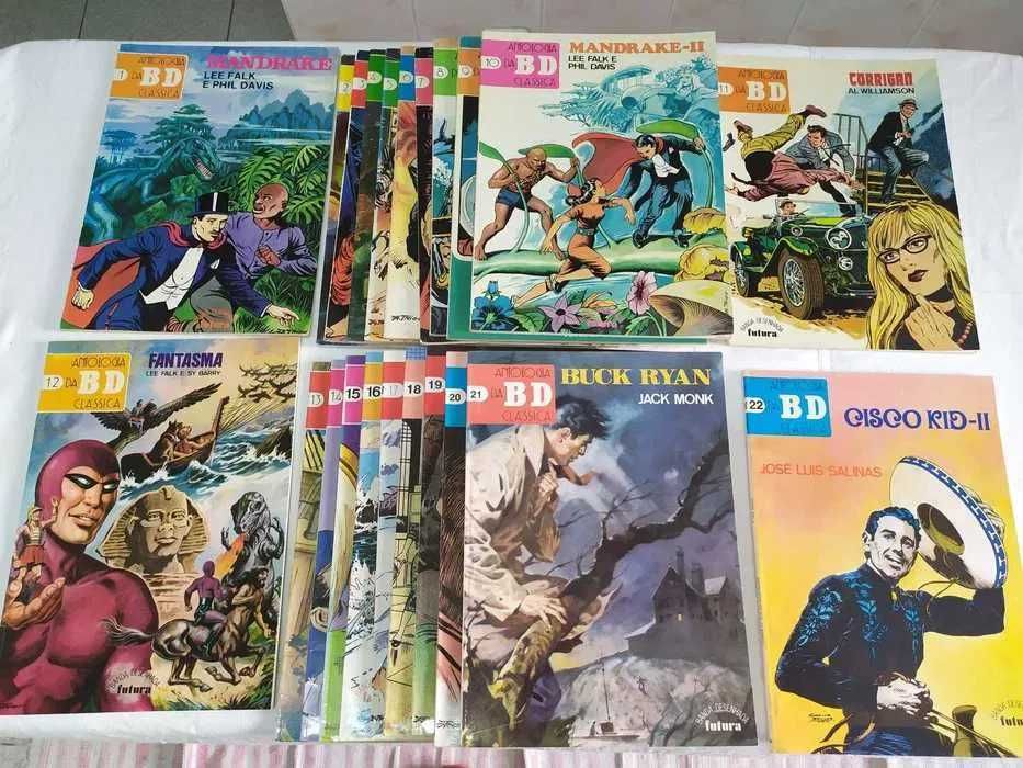 Antologia da BD Clássica 1982/88 Col. completa (22 vol.) (Excelente)