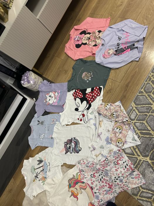 Ubrania dziewczynka 128cm kurtka zimowa buty zimowe i jesienne