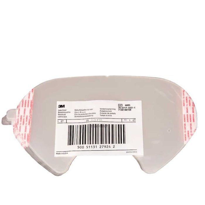 Folia ochronna na szybę maski pełnej 3M serii 6000, kod prod. 6885