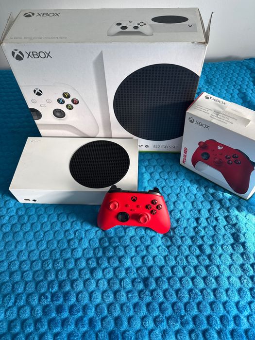 Xbox series S com comando