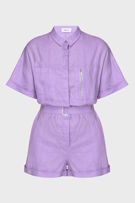 Жіночий лляний комбінезон PRPY. Новий. S/M