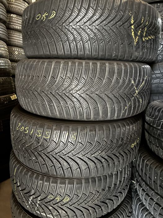 Резина б/у  205/55/16  зимова