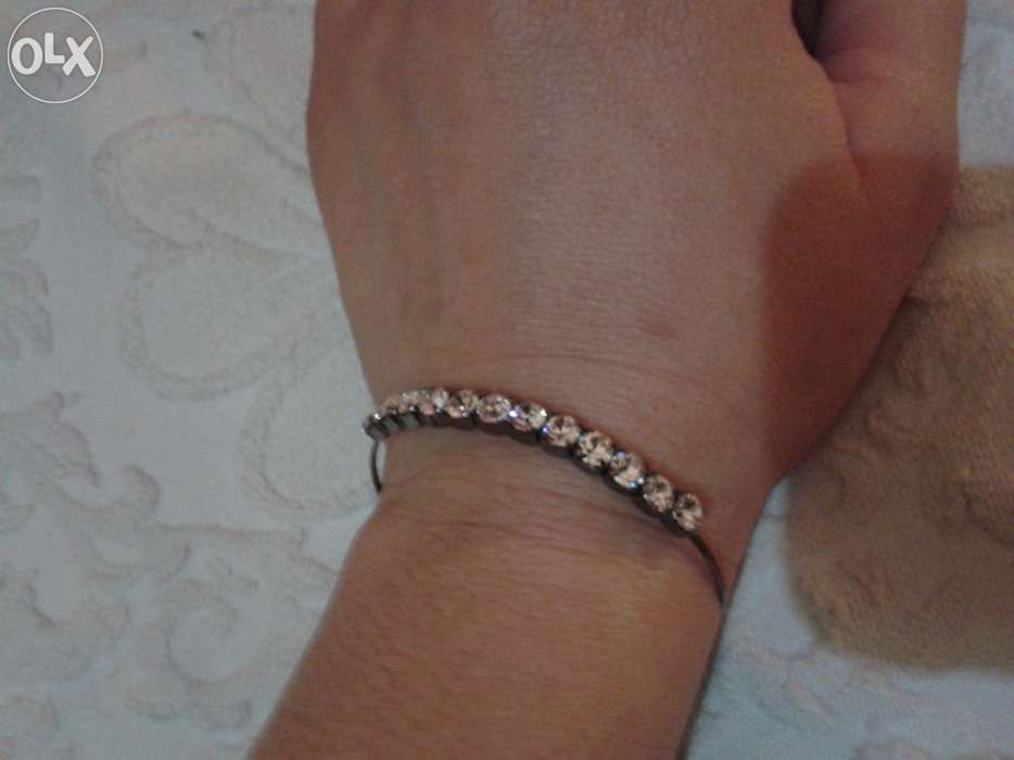 Pulseira com cristais Swarovski