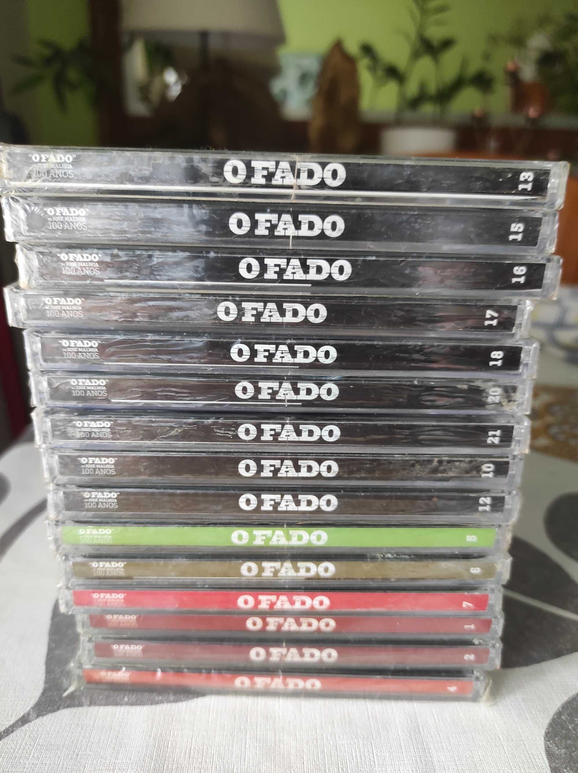 Lote de CDs de fado .