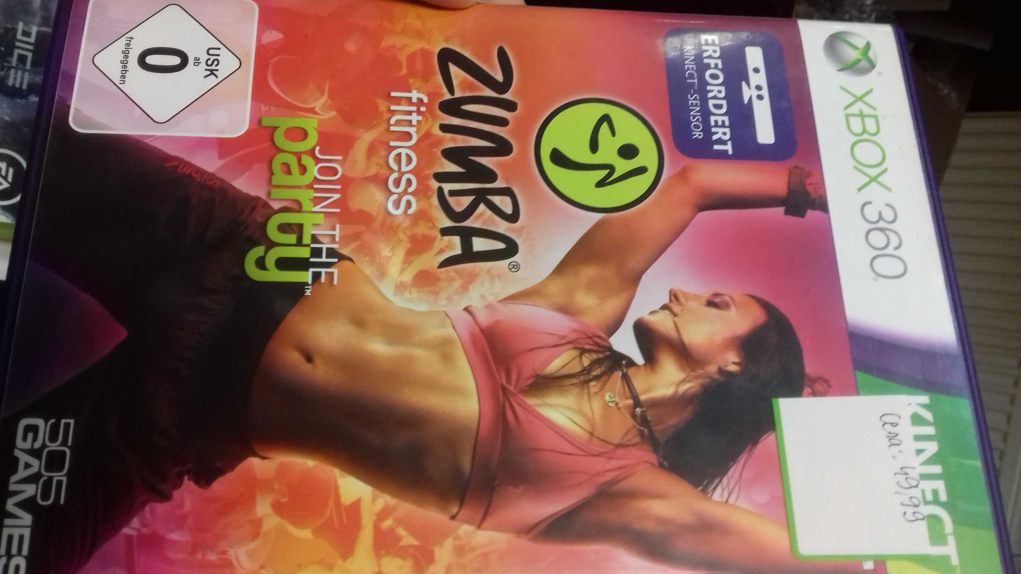 Kinect zumba xbox 360, sklep