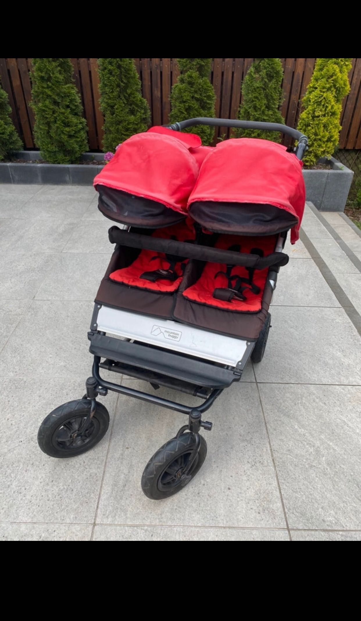 Mountain buggy duet wózek bliźniaczy blizniat gondole adaptery maxi
