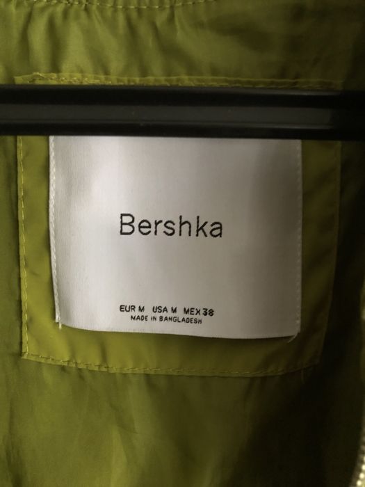 Casaco Verde Masculino da Bershka Tamanho M