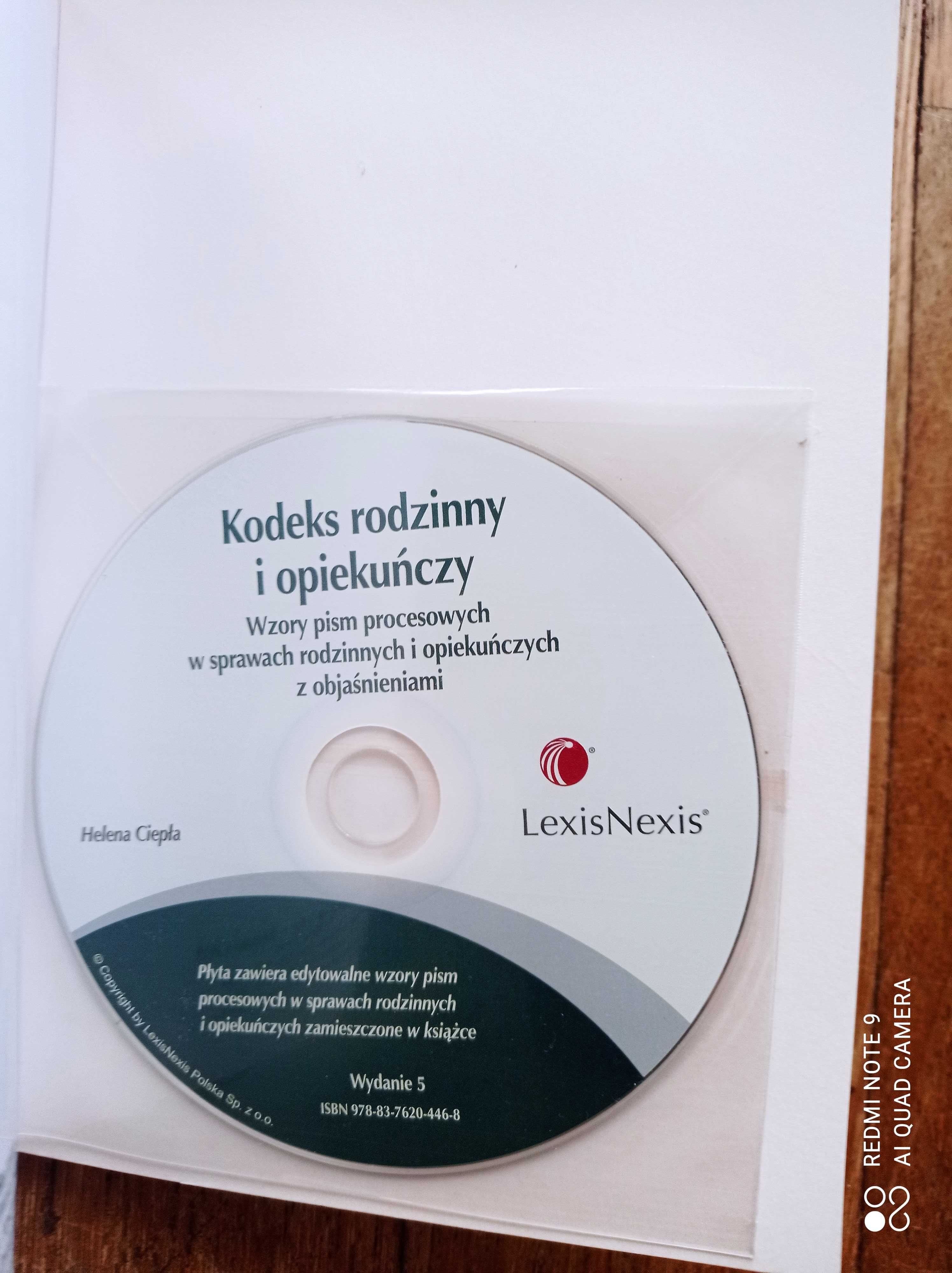 Kodeks rodzinny i opiekuńczy Helena Ciepła + płyta CD z wzorami