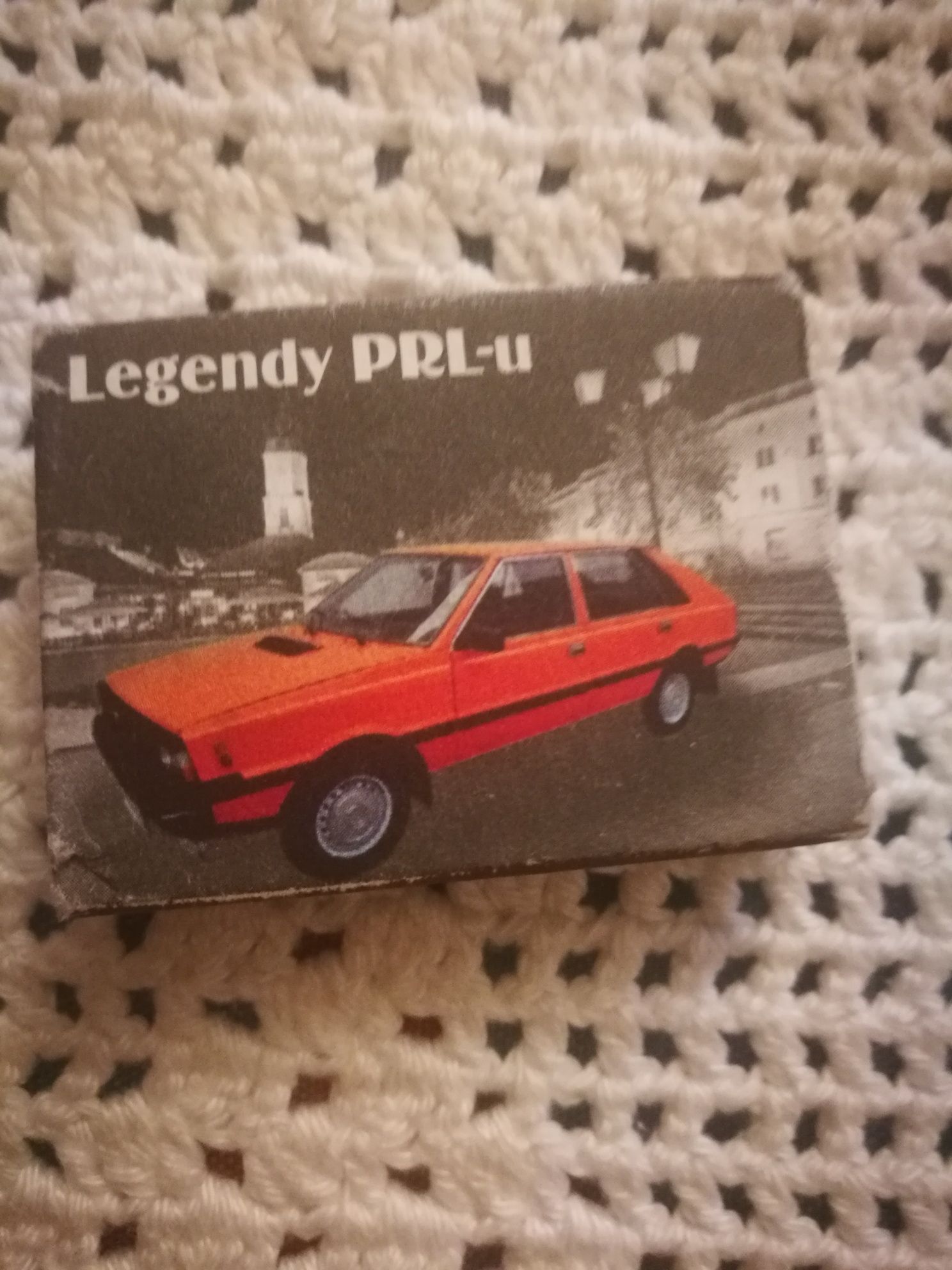 Oryginalne kolekcjonerskie pudełko zapałek
