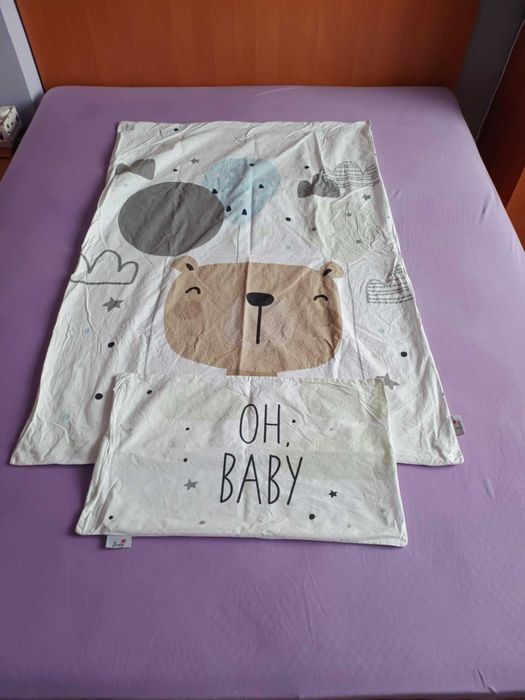 Pościel dziecięca dwustronna.