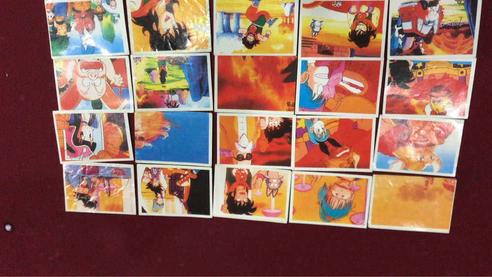 Dragon Ball cromos Panini Anos 90